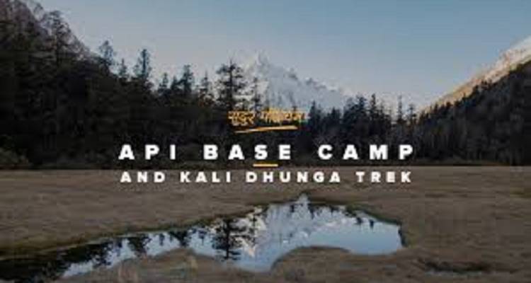 Werbebild für API Base Camp und Kali Dhunga Trek.