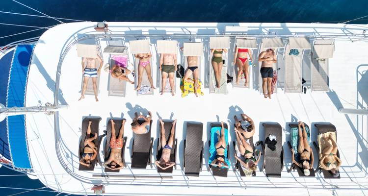 Croisière aller simple de 5 jours de Dubrovnik à Split - Bateau Premier, 18-35 ans - Go Croatia Sail 7