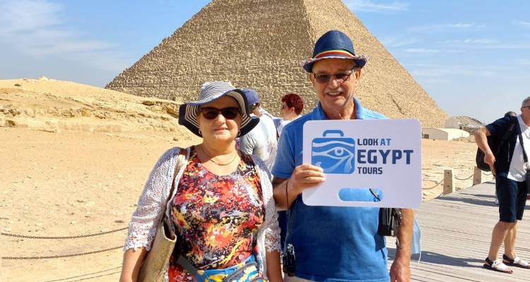 Circuito Privado de un Día a las Pirámides de Guiza y el Museo Egipcio con Cena en Crucero por el Nilo-Combo Oferta - Look at Egypt Tours  4