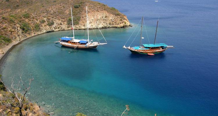 Bodrum - Golfe de Gökova (Croisière bleue de 7 nuits) - Barbaros Yachting 4