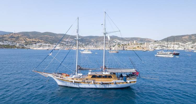 Bodrum - Golfe de Gökova (Croisière bleue de 7 nuits) - Barbaros Yachting 8