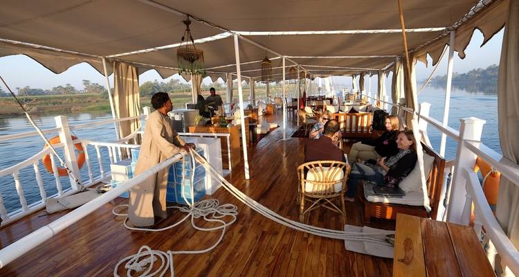 3 Days Sailing Dahabiya "Nile Cruise" from Aswan to Luxor - Egyptology Travel 2
