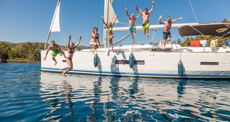 Voile Les îles de rêve de la Croatie - sailwithus 1