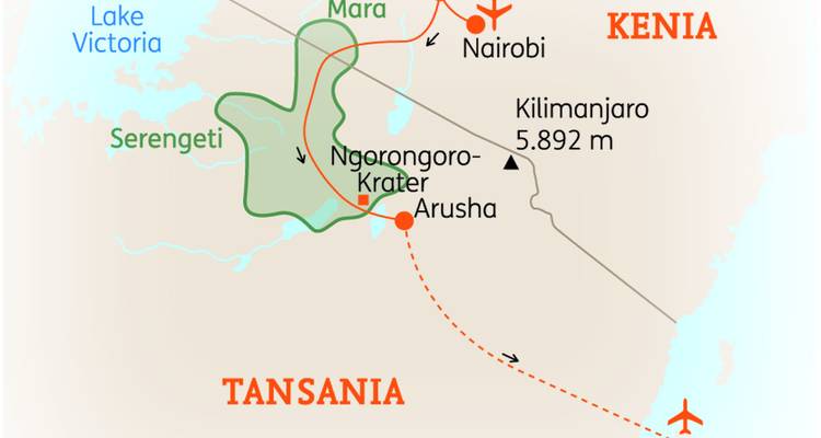 Tanzania & Kenya: Highlights with Zanzibar - SKR Reisen 2