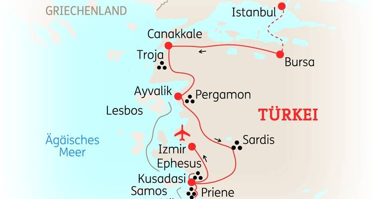 Turquie occidentale : les points forts d'Istanbul à Éphèse - SKR Reisen 1