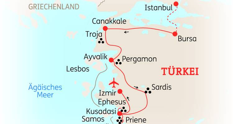 Turquie occidentale : les points forts d'Istanbul à Éphèse - SKR Reisen 3