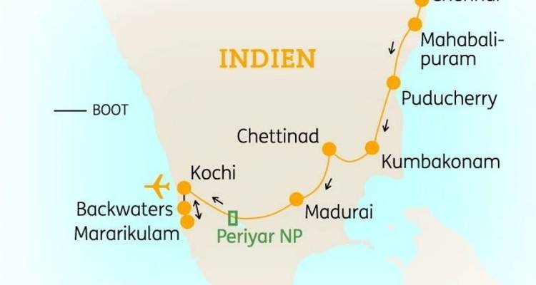 Inde : les points forts de l'Inde du Sud - SKR Reisen 9