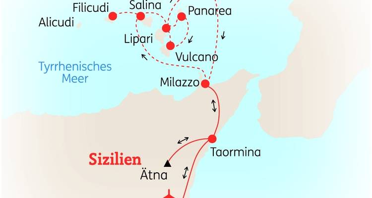 Sicily & the Aeolian Islands Highlights - SKR Reisen 2