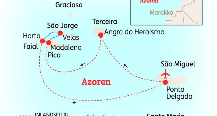 Les Açores : Points forts - SKR Reisen 1