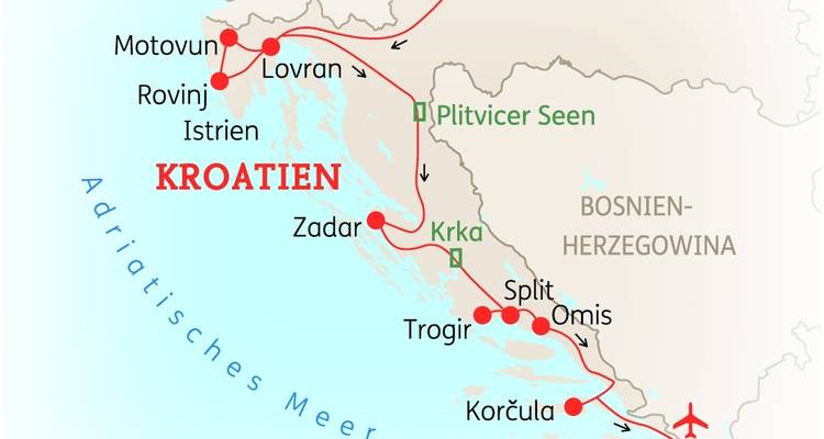 Croatie : Points forts - SKR Reisen 4