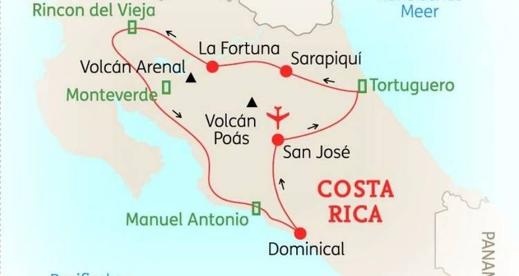 Costa Rica : Points forts - SKR Reisen 2