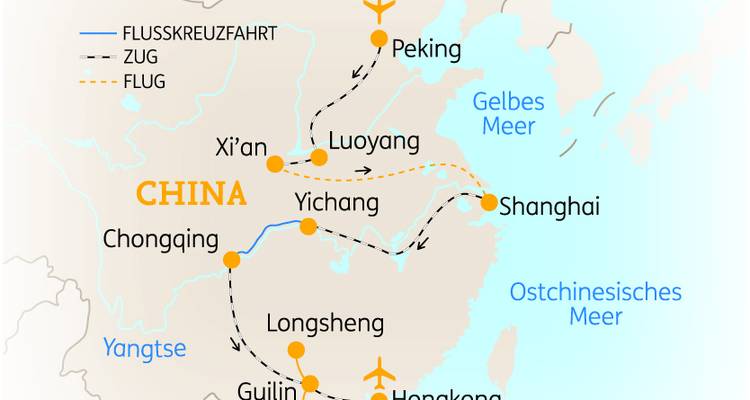 Chine : le voyage détaillé - SKR Reisen 1