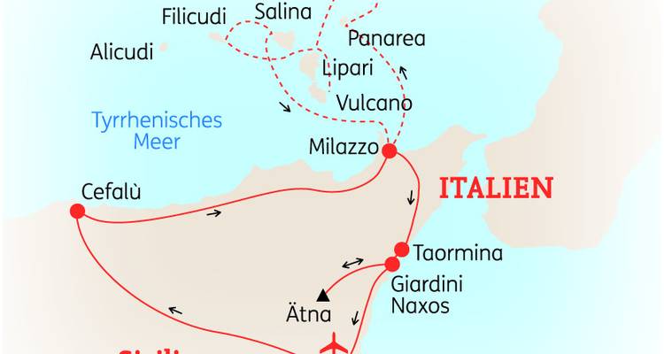 Sicily & the Aeolian Islands: Relaxed Experience - SKR Reisen 2