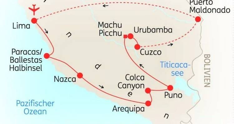 Amérique du Sud : Points forts du Pérou, de la Bolivie, de l'Argentine et du Brésil - SKR Reisen 1