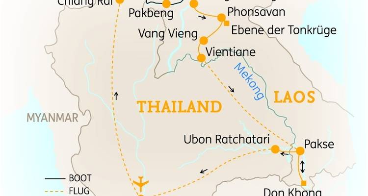 Laos : Points forts - SKR Reisen 1