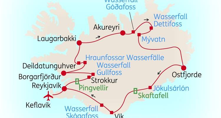 Islande : Points forts - SKR Reisen 1