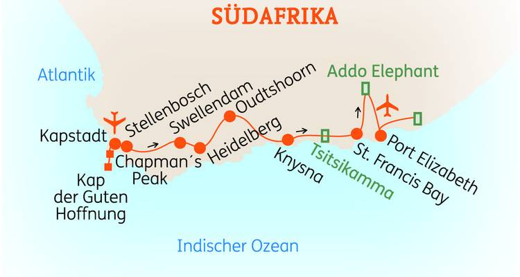 Afrique du Sud : les points forts de la Garden Route - SKR Reisen 4
