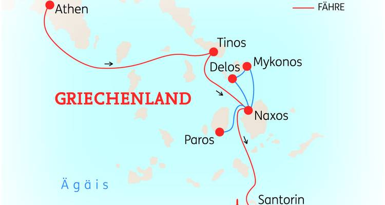 Les Cyclades : Points forts - SKR Reisen 4