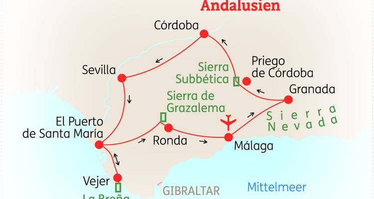 Andalusia: Culture & Easy Hiking - SKR Reisen 2