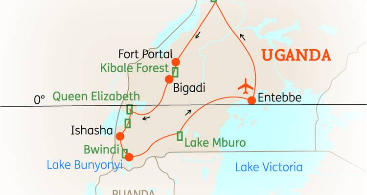 Uganda: Lo más destacado - SKR Reisen 1
