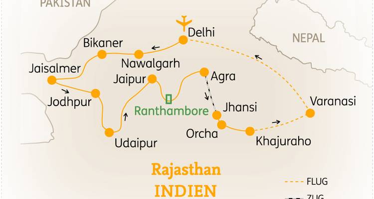Rajasthan & North India In-Depth - SKR Reisen 2