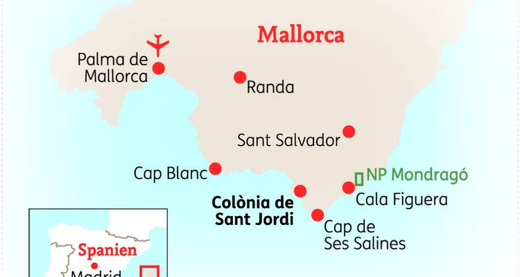 Hiking in Southern Mallorca - SKR Reisen 1