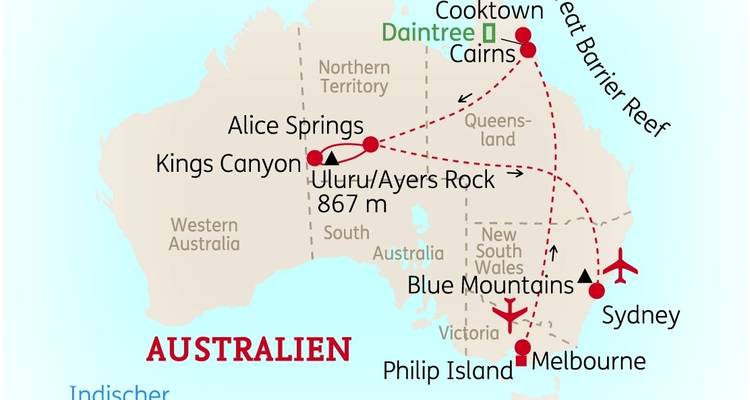 Australie : Points forts - SKR Reisen 4
