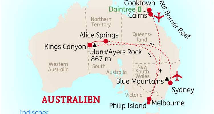 Australie : Points forts - SKR Reisen 7