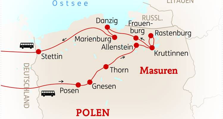 la Pologne : Impressions - SKR Reisen 2