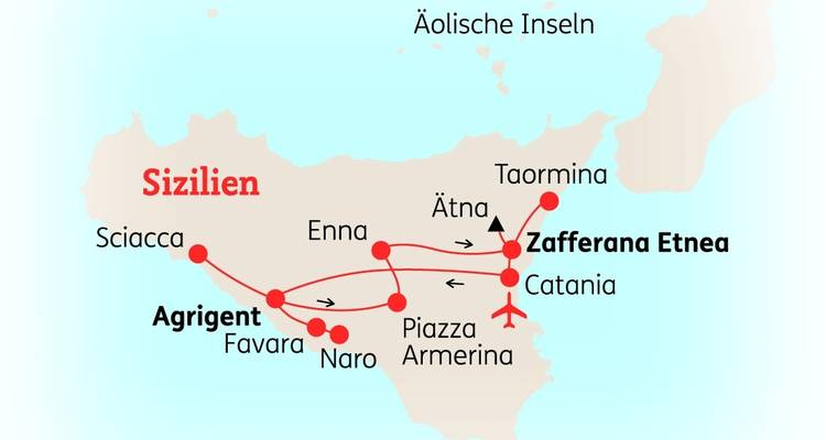 Sicile : impressions sur la floraison des amandiers - SKR Reisen 1