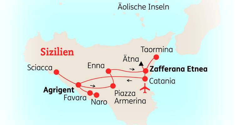 Sicile : impressions sur la floraison des amandiers - SKR Reisen 2