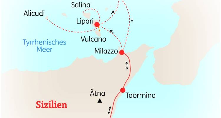 Sicily & the Aeolian Islands Hiking - SKR Reisen 1