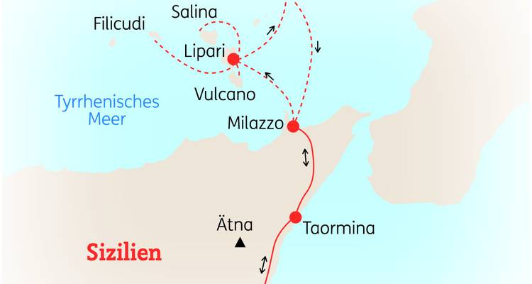 Sicily & the Aeolian Islands Hiking - SKR Reisen 2