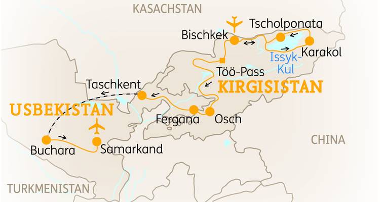 Uzbekistan & Kyrgyzstan Highlights - SKR Reisen 6