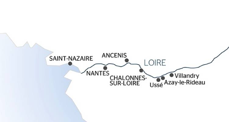 The Loire Valley, a Royal legacy (port-to-port cruise) (7 destinations) - CroisiEurope River Cruises 1