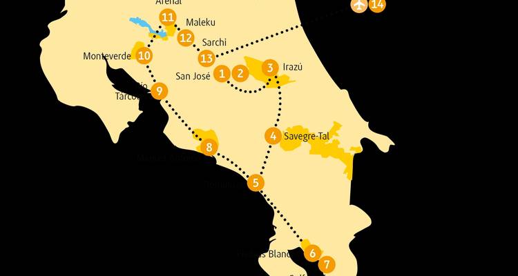 Monteverde Adventure Trip (14 days) - Chamaeleon 4