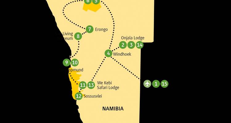 Mahango - 15 days Gourmet Tour - Chamaeleon 6
