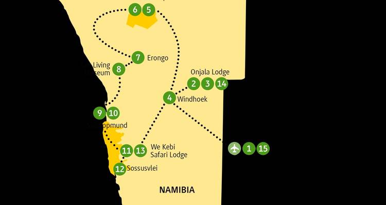 Mahango - 15 days Gourmet Tour - Chamaeleon 7
