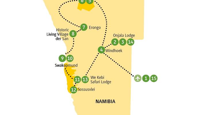 Mahango - 15 days Gourmet Tour - Chamaeleon 2