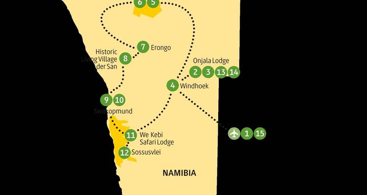 Mahango - 15 days Gourmet Tour - Chamaeleon 1
