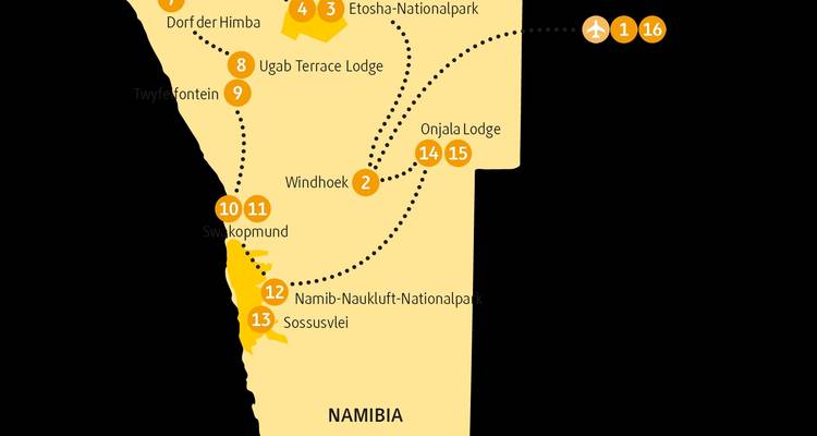Himba - 16 days Adventure - Chamaeleon 1