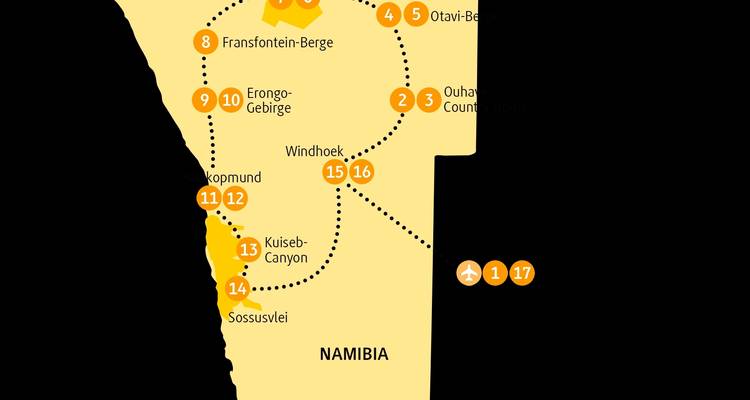 Erongo - 17 jours d'aventure - Chamaeleon 2