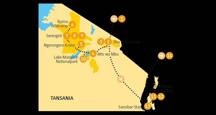 Ngorongoro - Voyage d'aventure de 14 jours - Chamaeleon 3
