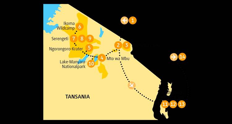 Ngorongoro - Voyage d'aventure de 14 jours - Chamaeleon 6