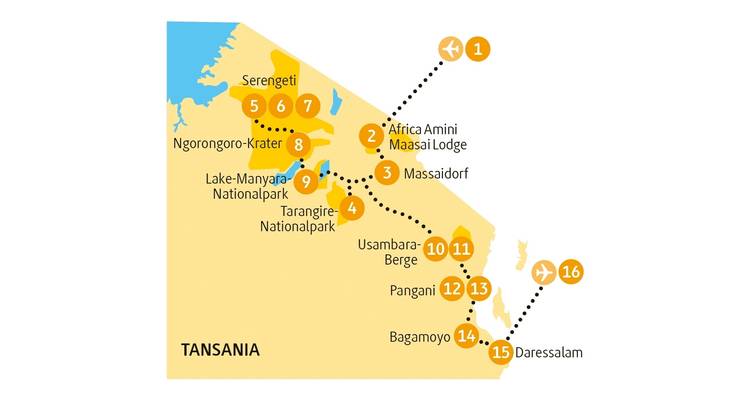 Usambara - Viaje de aventura de 16 días - Chamaeleon 8
