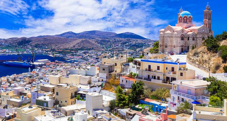 Explorador de las islas griegas con crucero al atardecer en Santorini - premium - Travel Zone 6