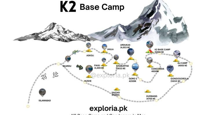 Travesía al Campamento Base del K2 y Gondogoro La Pakistán 2024-25 - Exploria 3