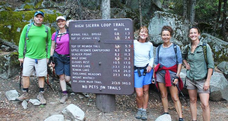 Trek dans le parc national de Yosemite - Intrepid Travel 2