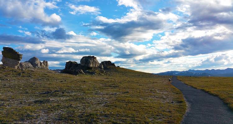 Aventure avec sac à dos au lac Thunder - Wildland Trekking 1