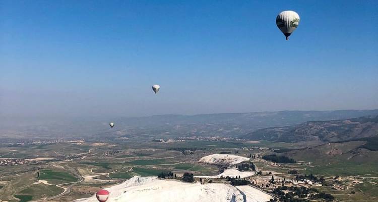 Excursion quotidienne en montgolfière à Pamukkale - TravelShop Turkey 2